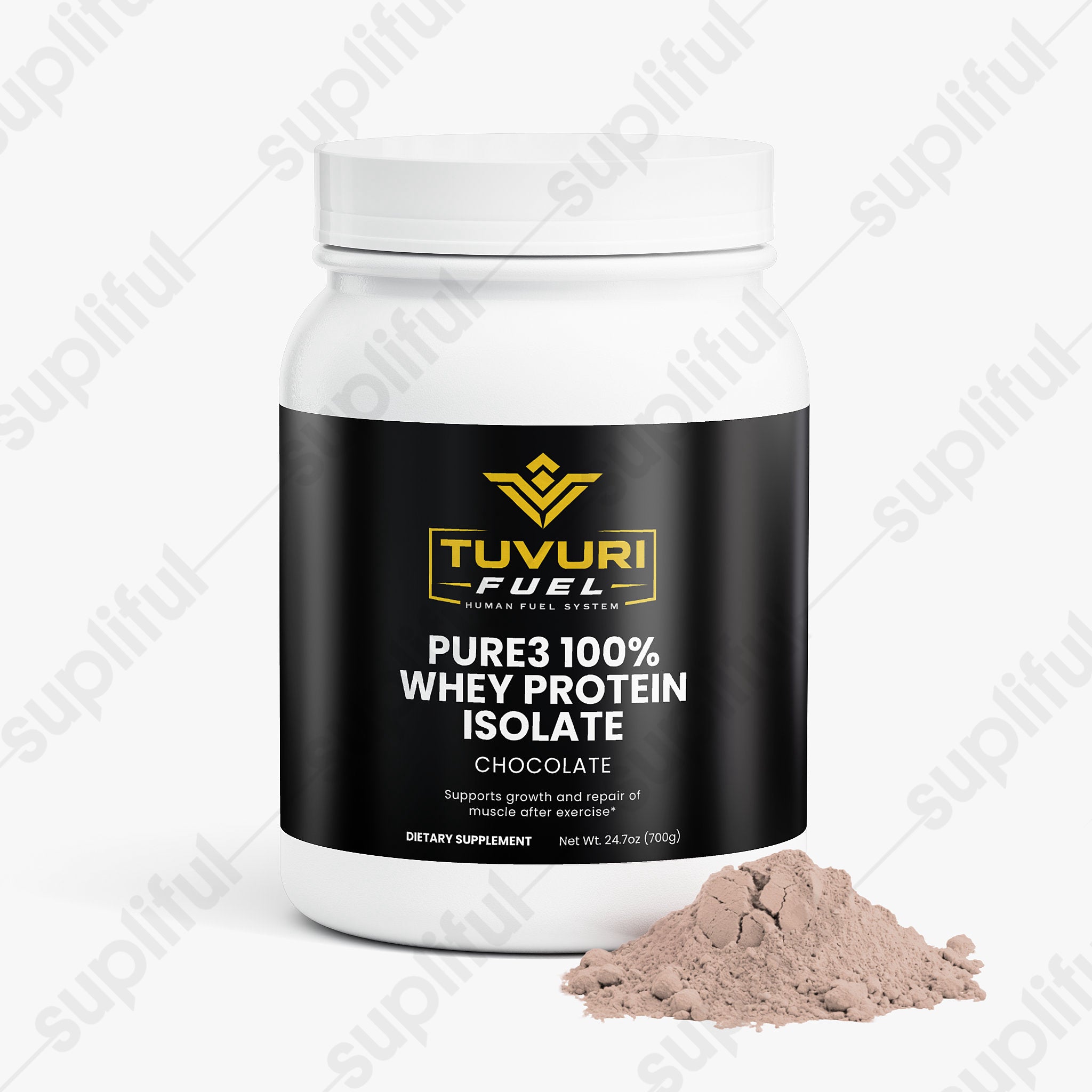 Pure3 100% Whey Protein Isolate (Chocolate)