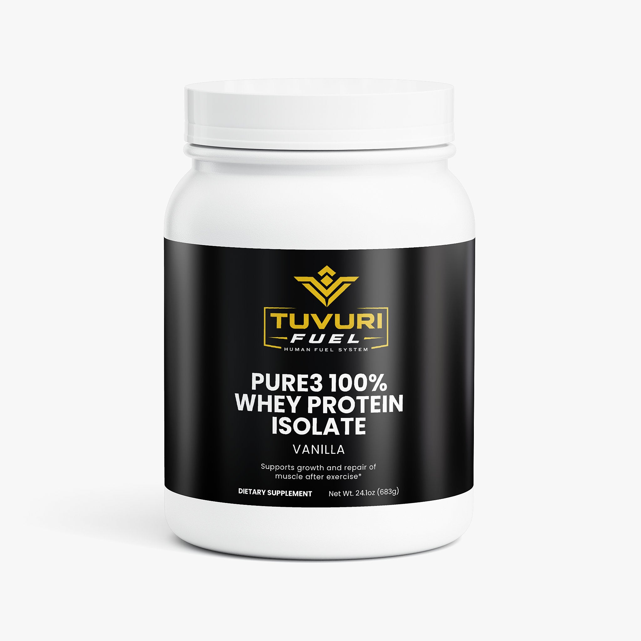 Pure3 100% Whey Protein Isolate (Vanilla)