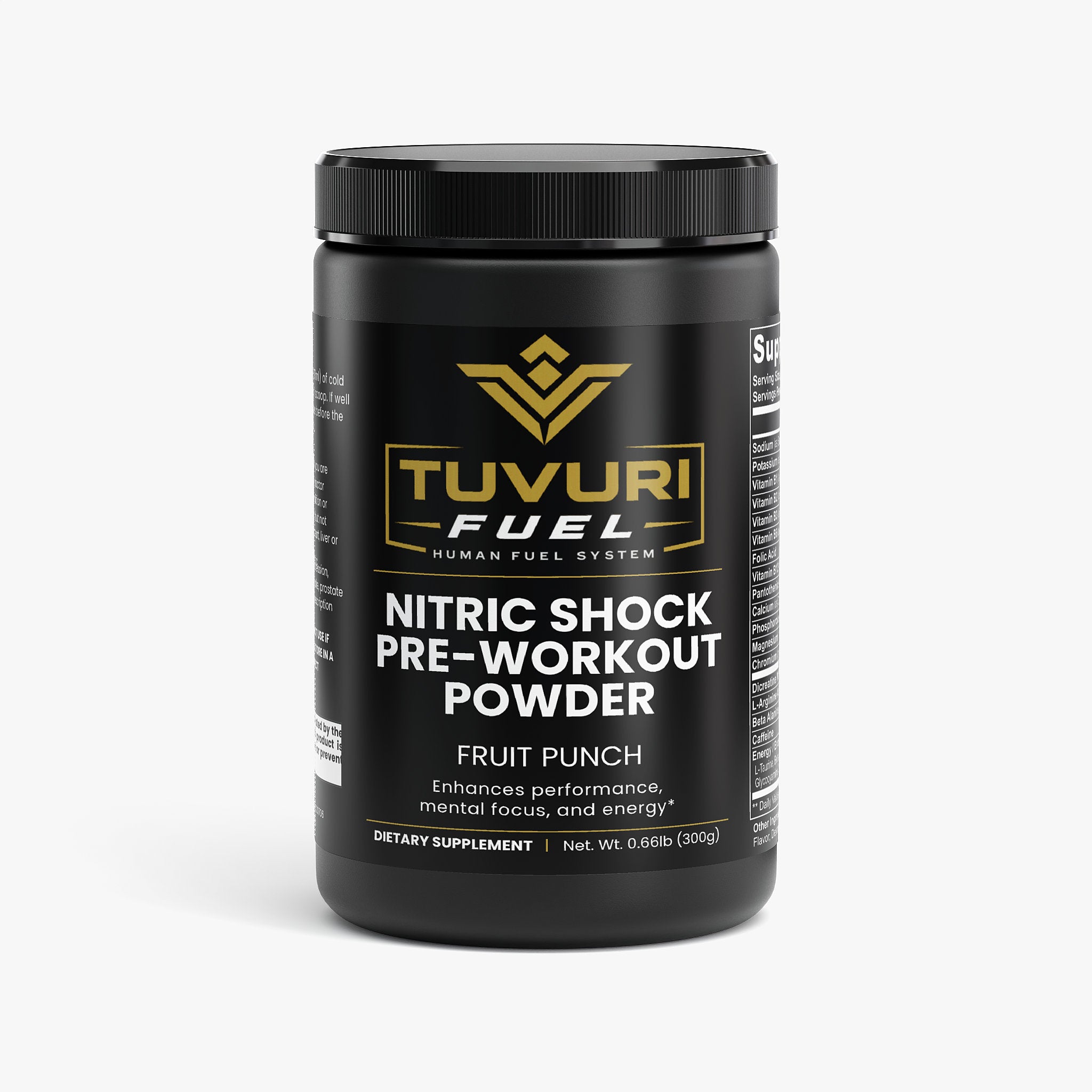 Nitric Shock Pre-Workout Powder (Fruit Punch)