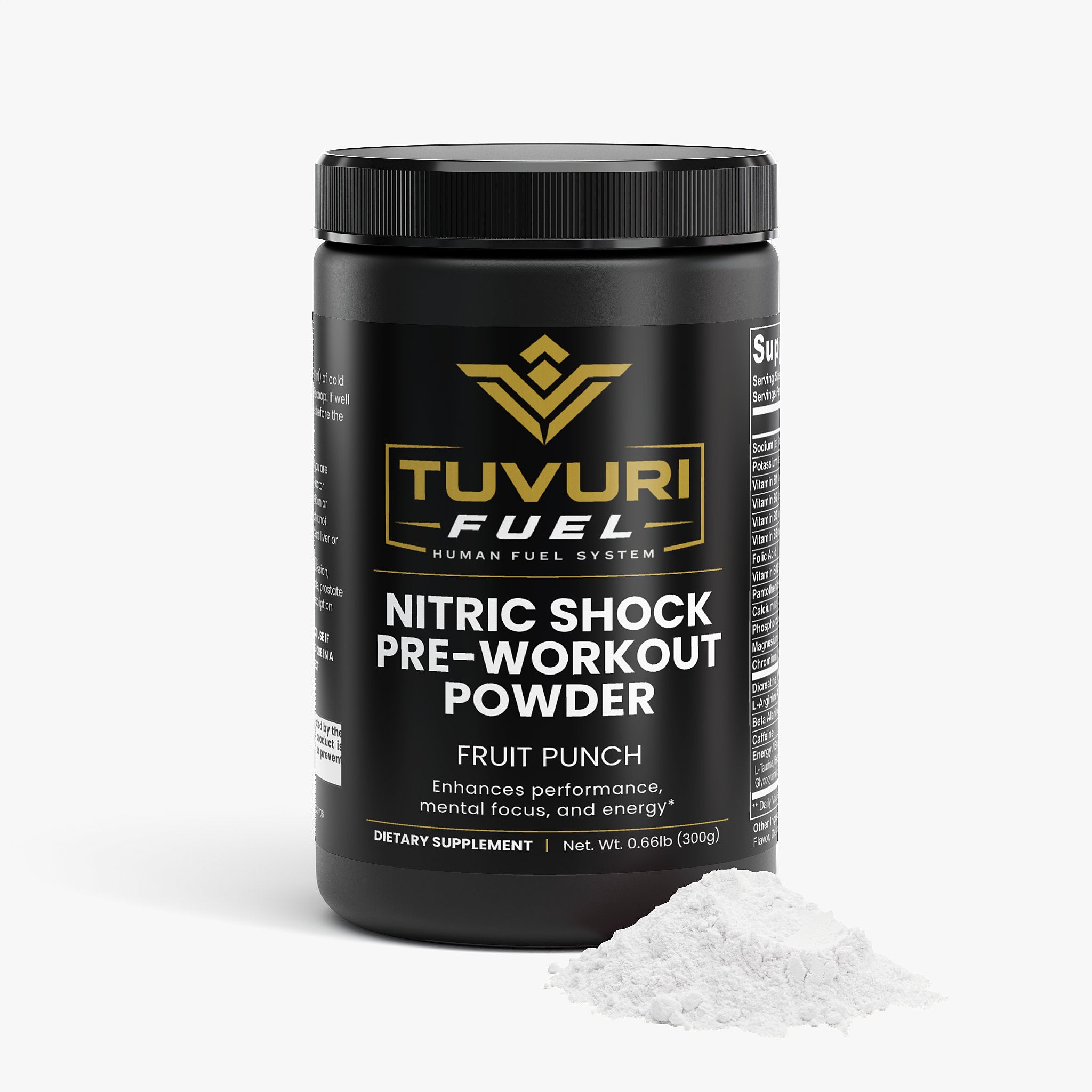 Nitric Shock Pre-Workout Powder (Fruit Punch)